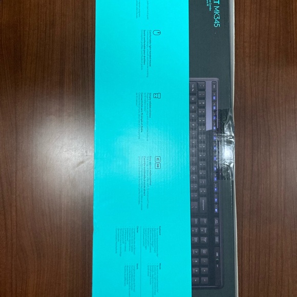 Brand new, never opened Logitech Wireless MK345 mouse/keyboard. - Picture 2 of 2